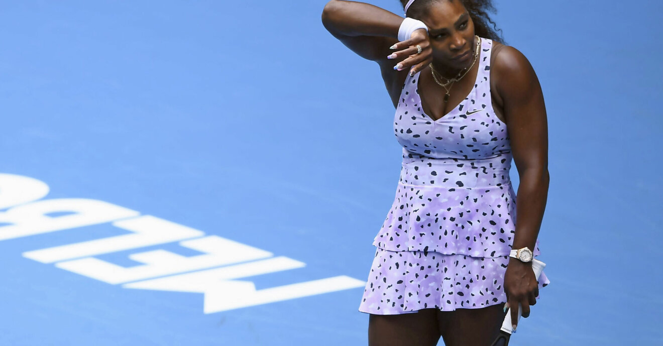 Serena Williams bästa tennislooks – lila klänning 2020