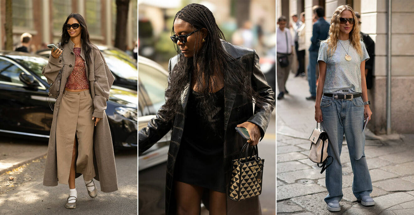 Streetstyle-trender från Milano Fashion Week SS23