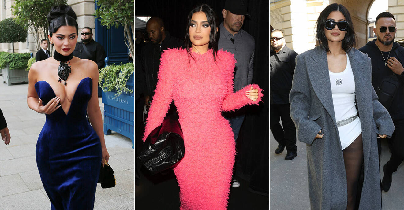 Kylie Jenners bästa looks under Paris Fashion Week