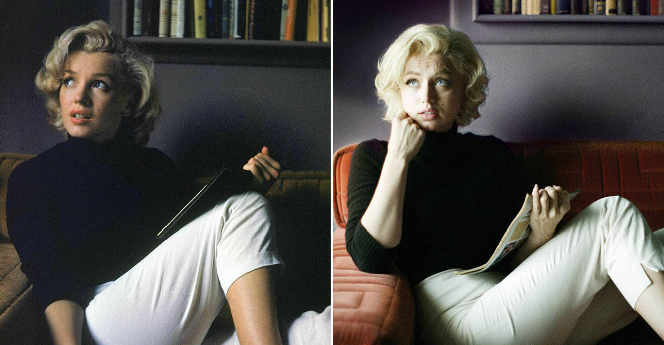 Marilyn Monroe och Ana de Armas