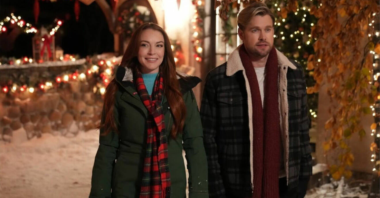 Lindsey Lohan gör comeback i filmen Falling for Christmas som släpps i november på Netflix