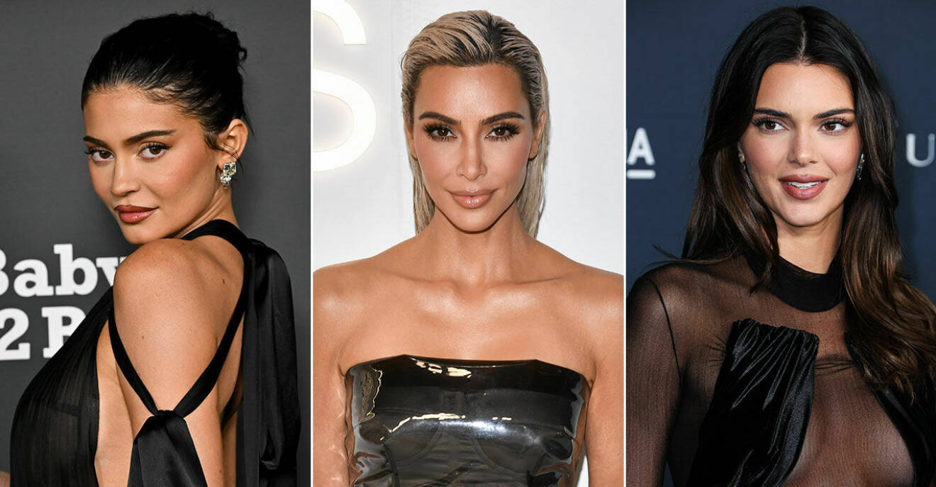 Kylie Jenner, Kim Kardashian och Kendall Jenner
