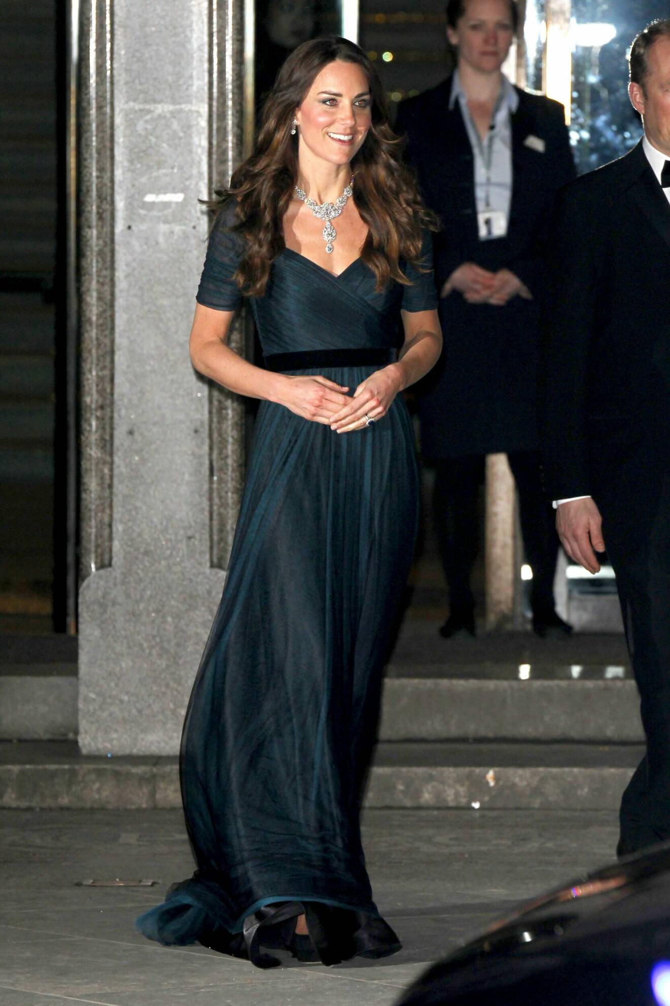 Kate Middleton återanvänder tyllklänning