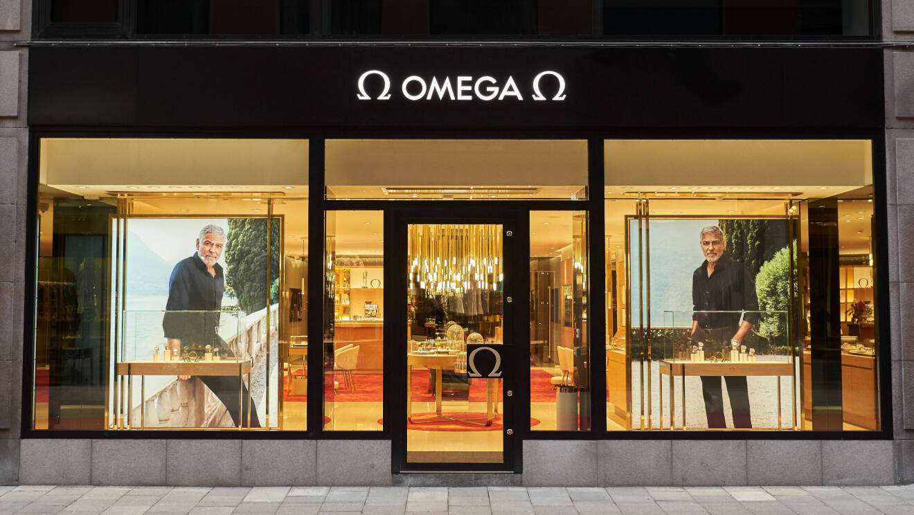 Biblioteksgatan 3 blir adressen för Omegas första butik i Sverige.