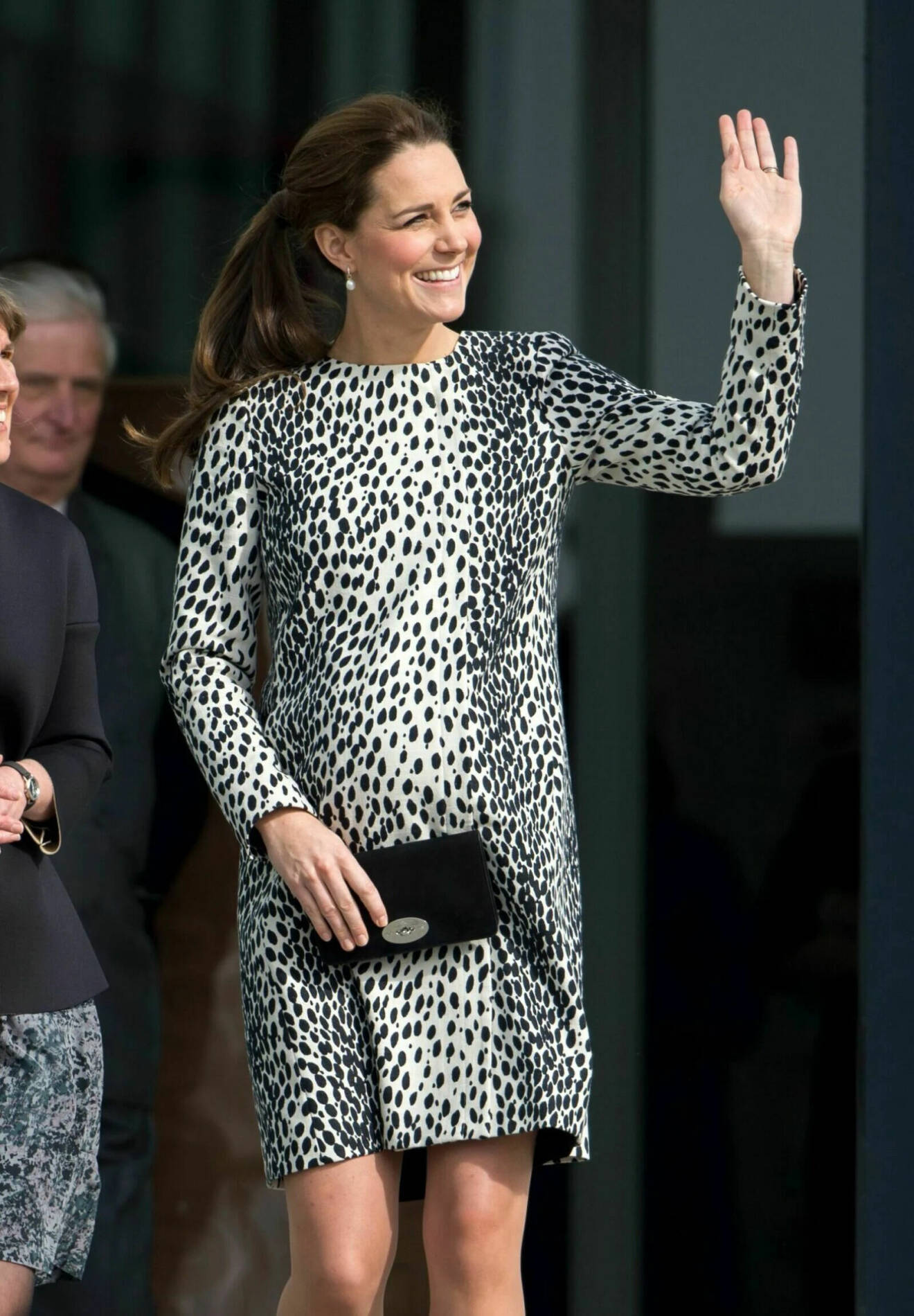 Kate Middletons gravidstil – svartvit look