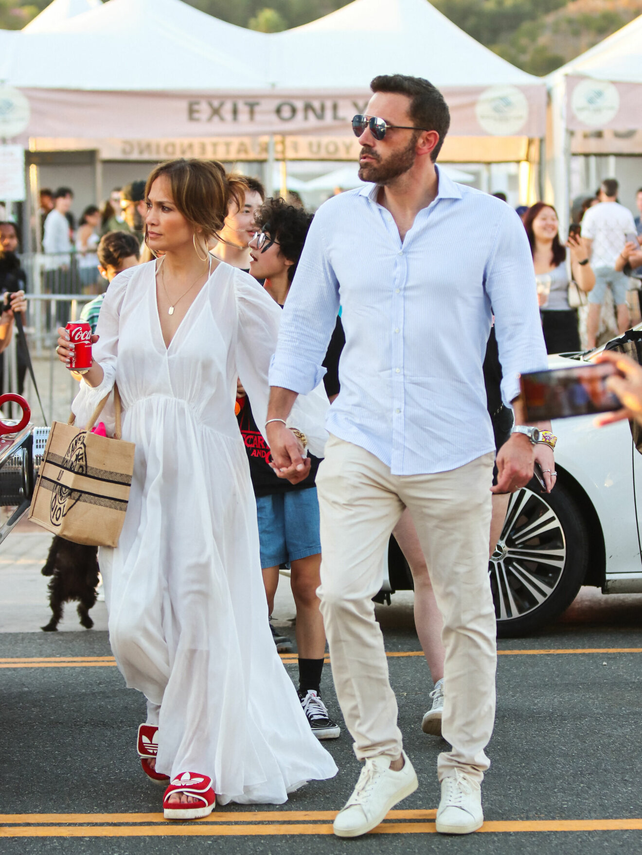 Jennifer Lopez och Ben Affleck i Milano 2022