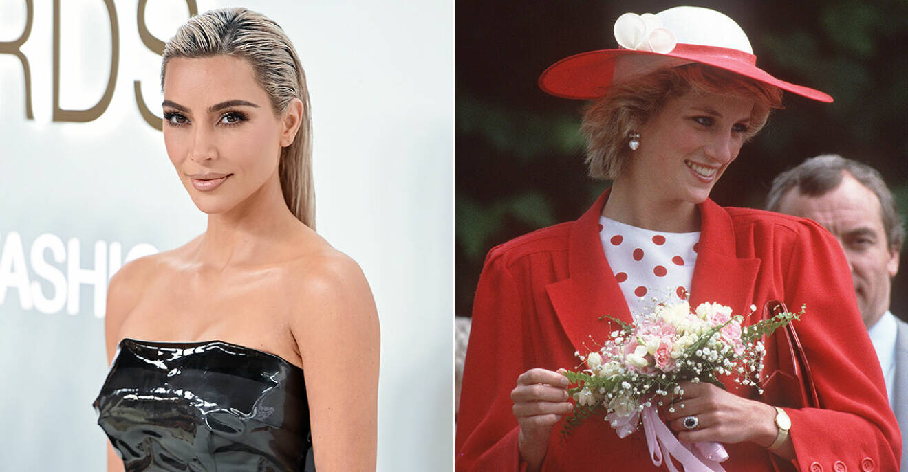 Kim Kardashian har köpt ikoniskt halsband buret av prinsessan Diana