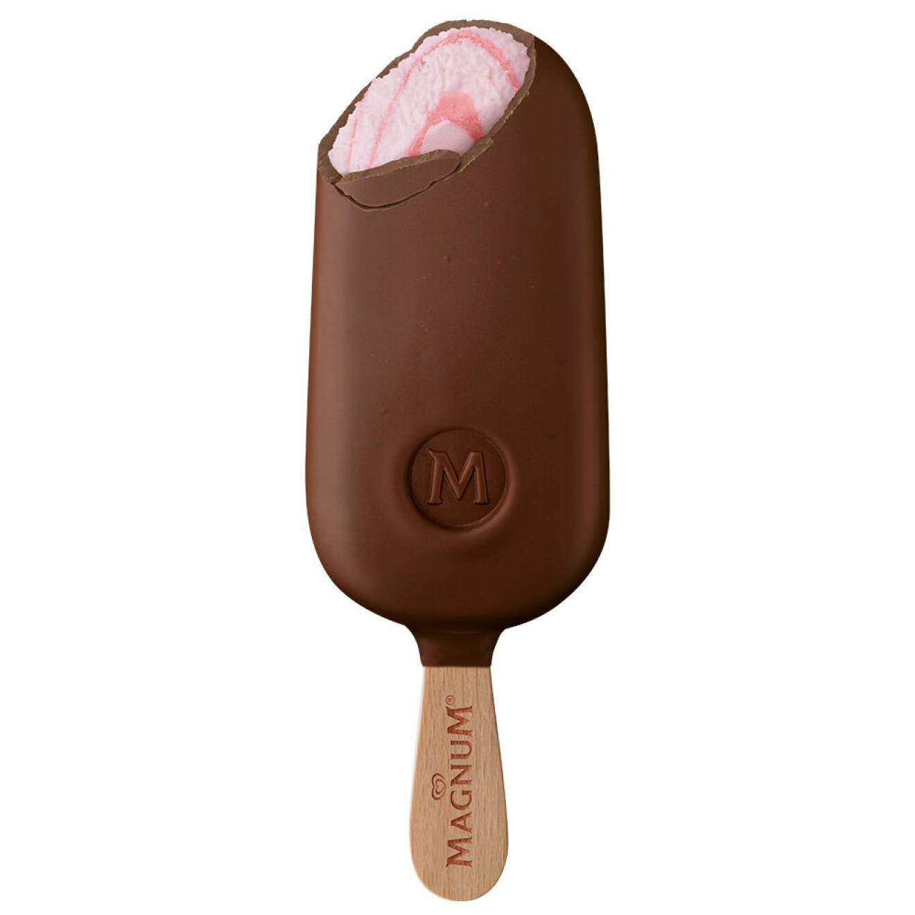 Magnus Raspberry Swirl är Magnus senast veganglass med frisk hallonglass och choklad