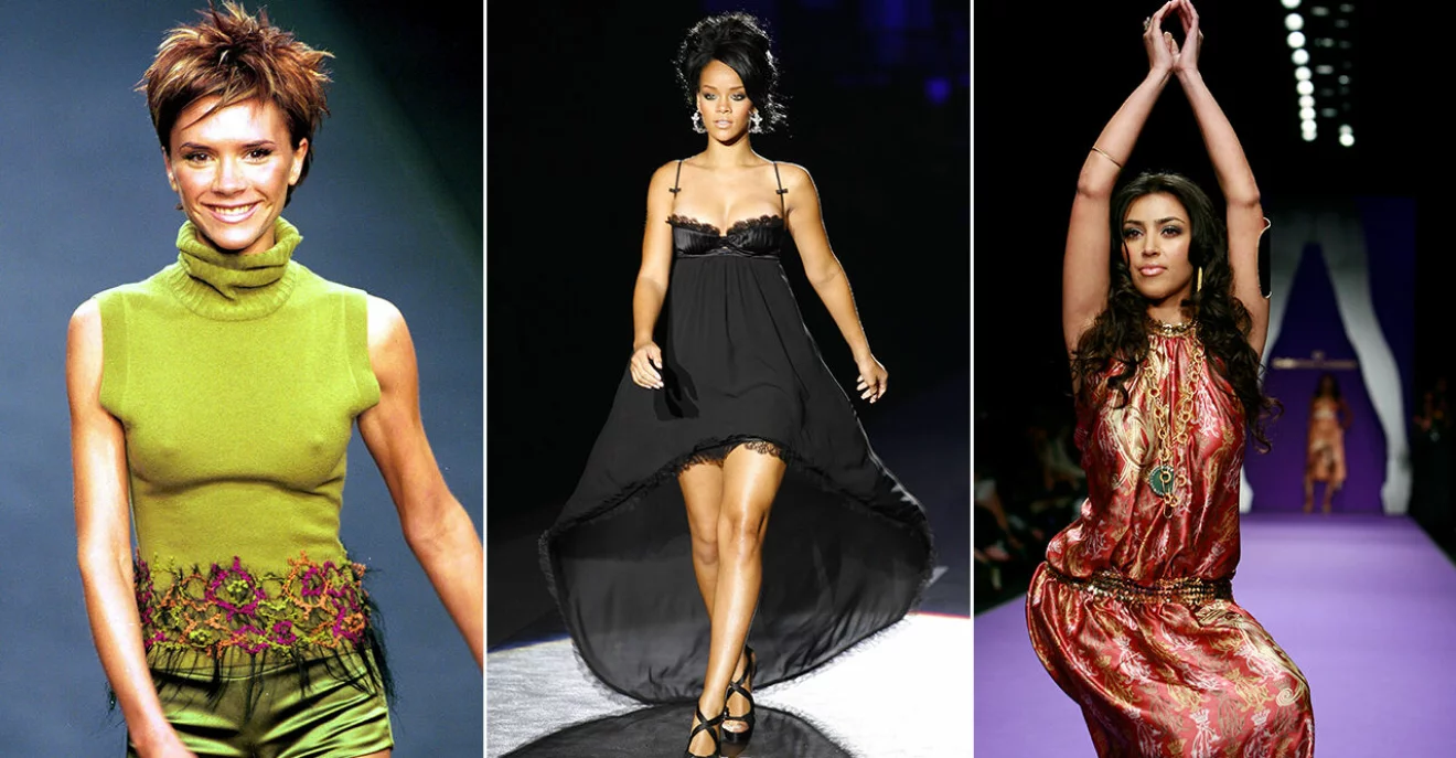 18 ikoniska modeögonblick när kändisar tagit över catwalken