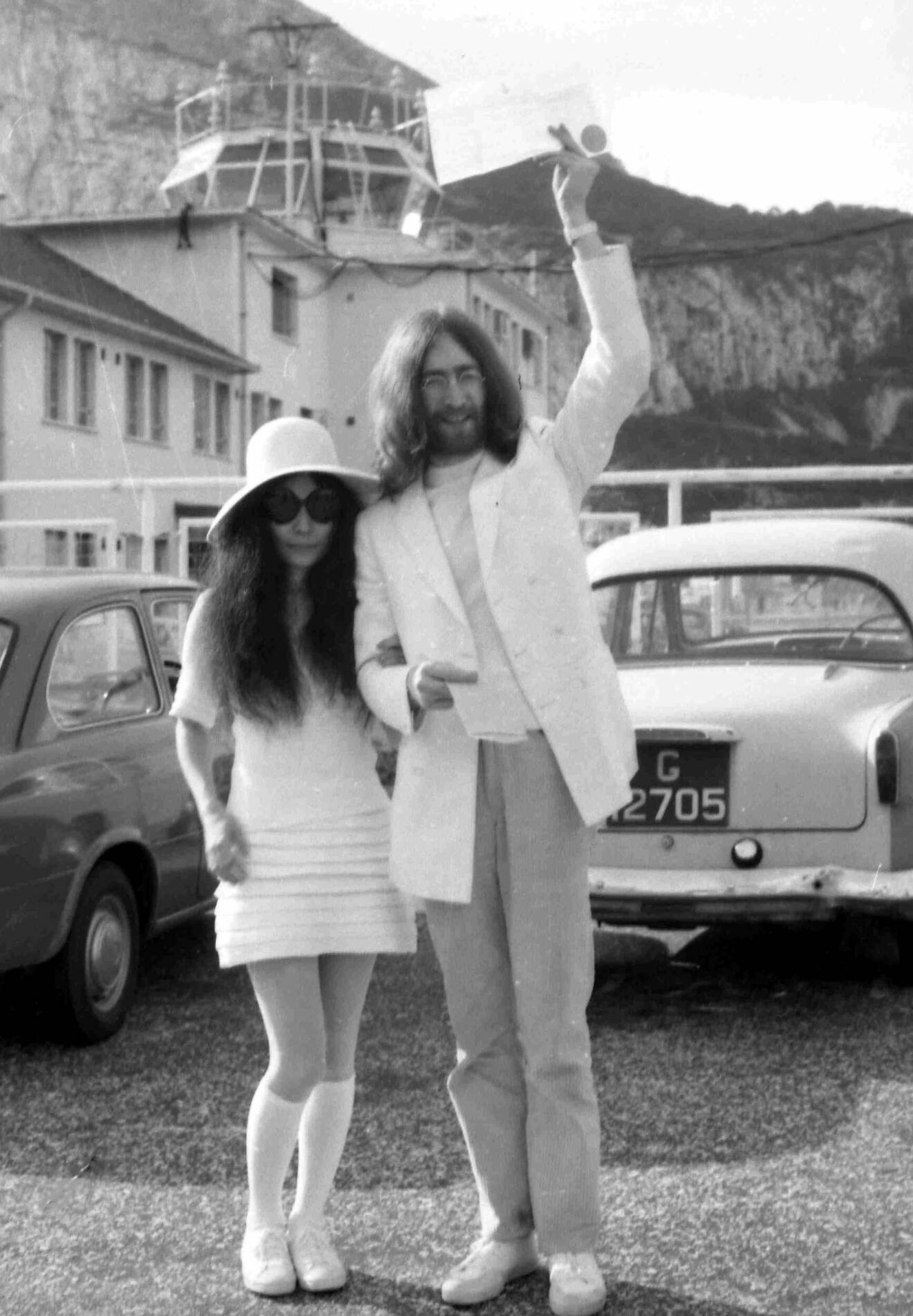 Yoko Ono john lennon bröllop 1969