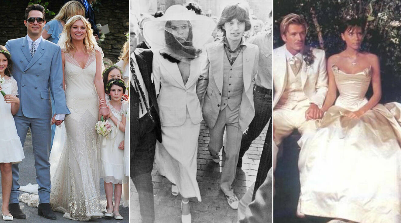 14 kändisars ikoniska brudklänningar genom tiderna | ELLE