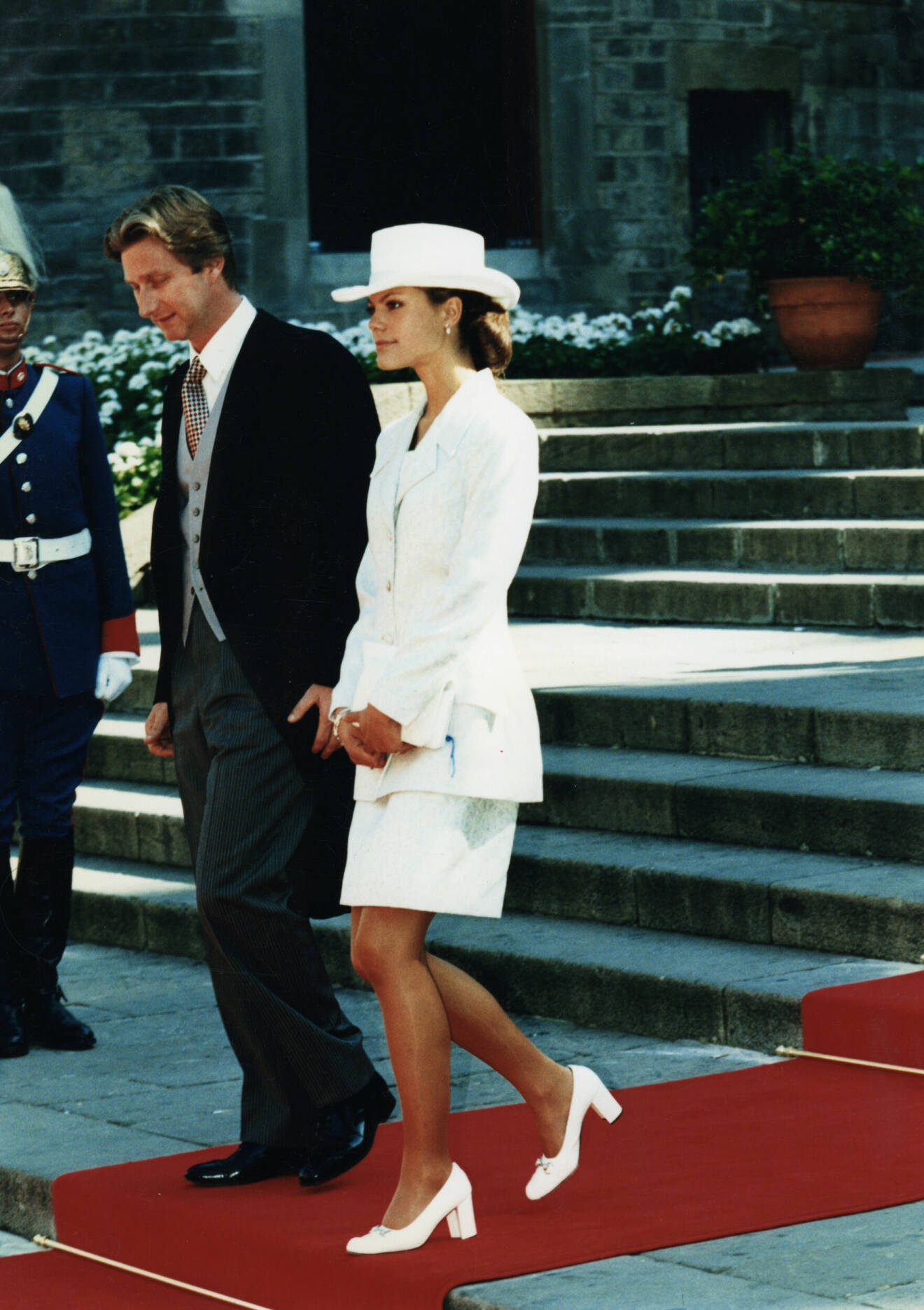 Victoria på bröllop i Sevilla 1997