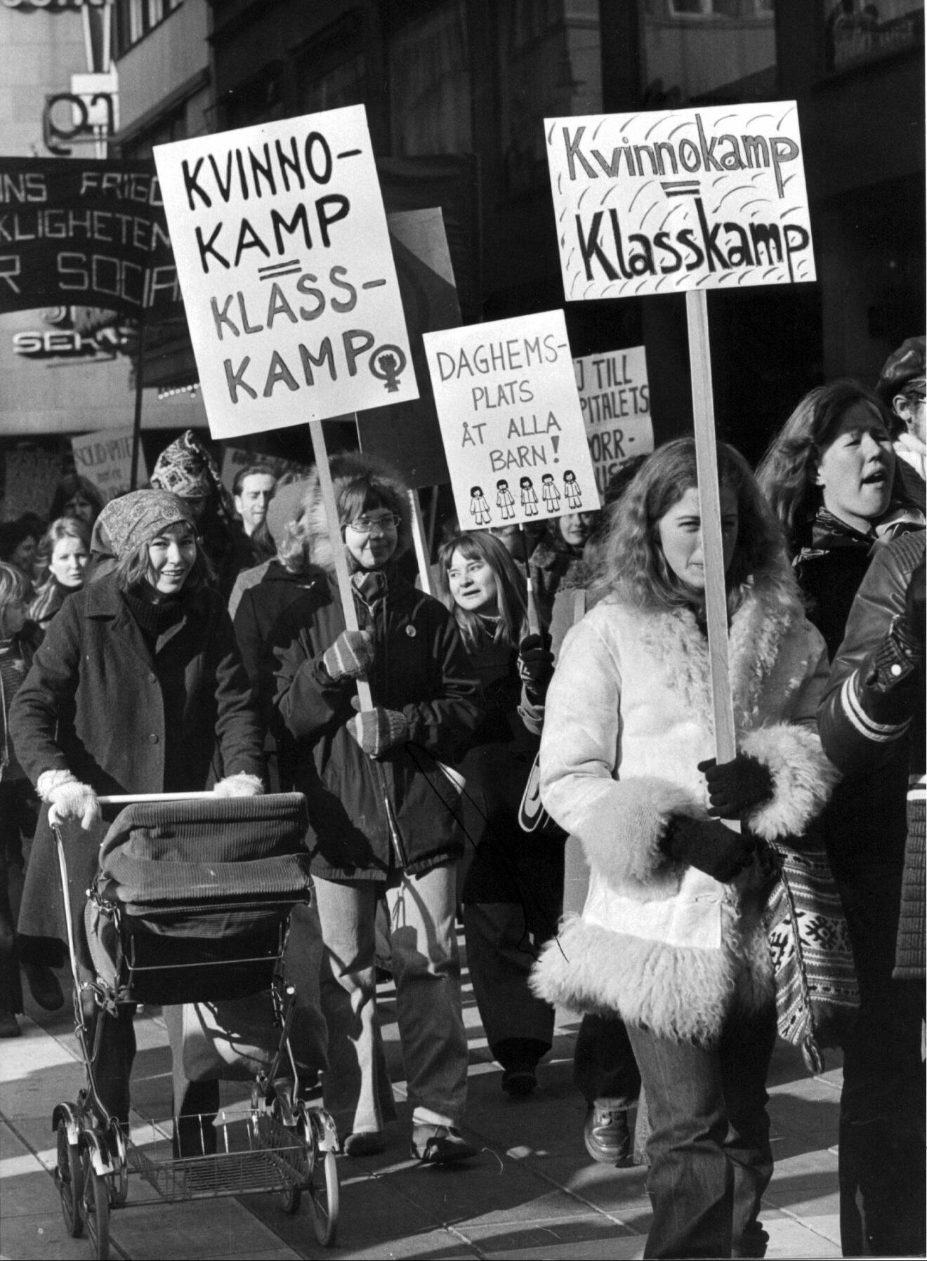 Internationella kvinnodagen i Sverige 1974