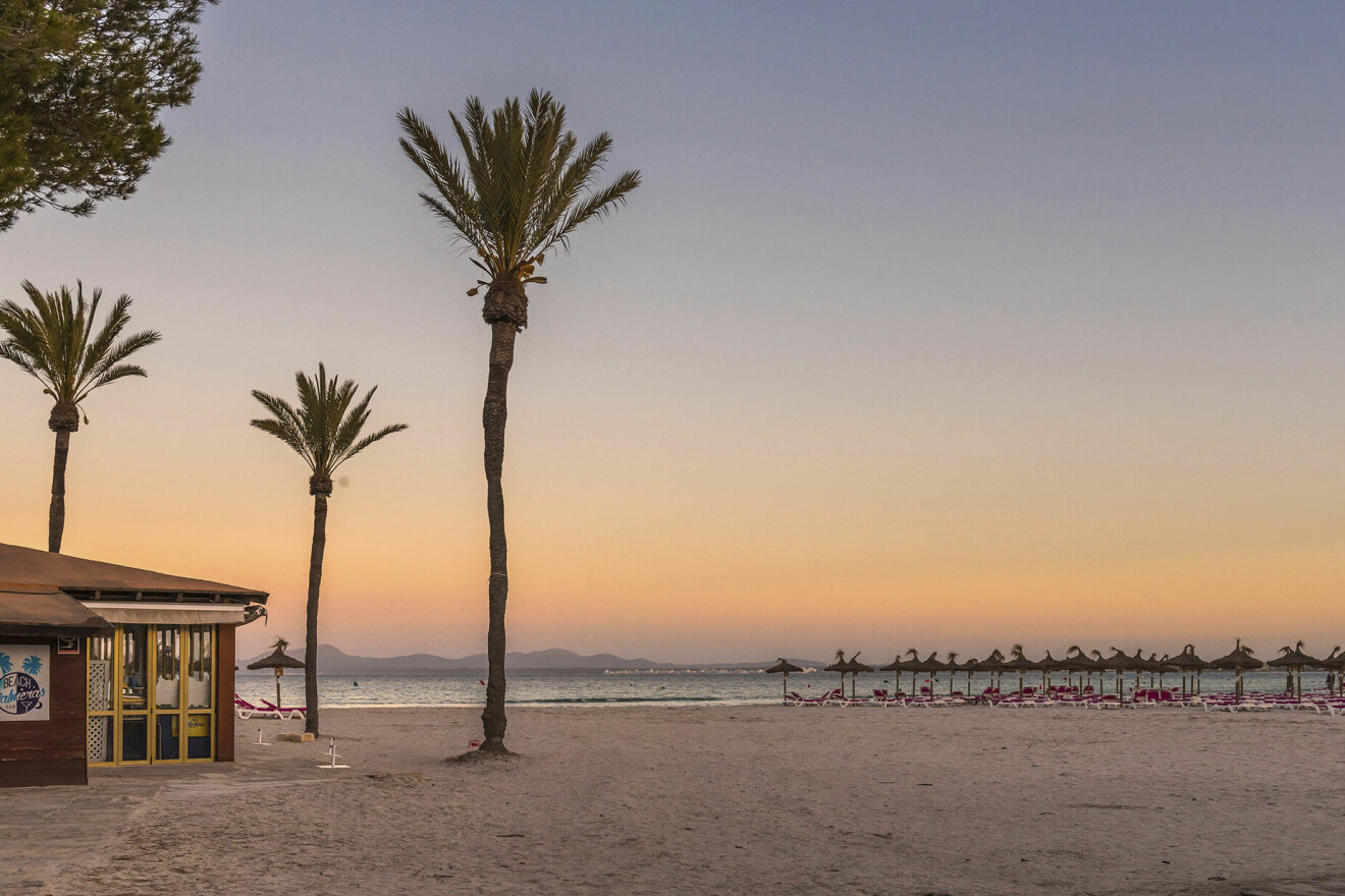 På Mallorca kan man aldrig få nog av solnedgångar.