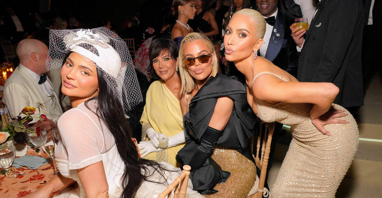 Familjen Kardashian på met-galan 2022