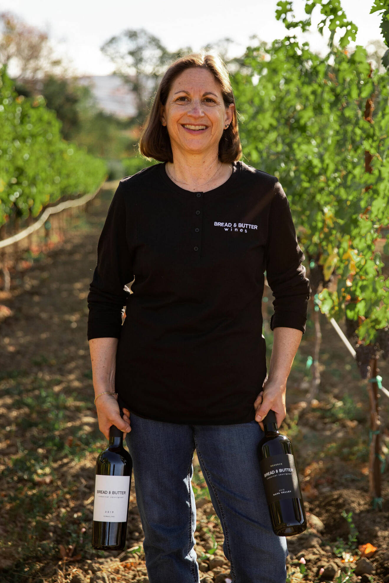 Linda Trotta är en av få kvinnliga vinmakare och hon ligger bakom succévinhuset Bread &amp; Butter