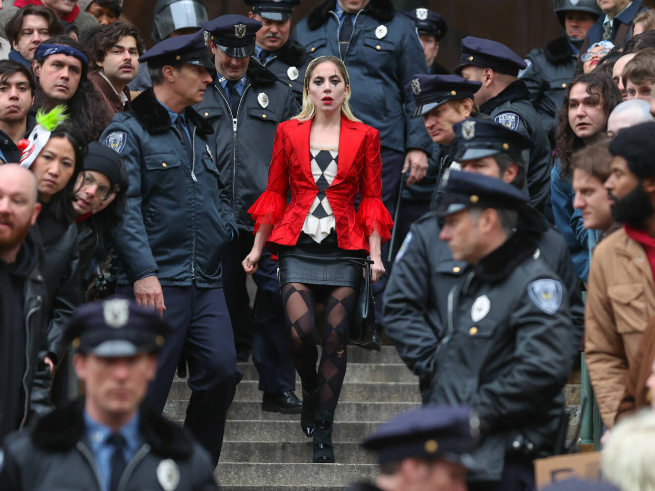 Första bilderna på Lady Gaga från inspelning av Joker: Folie á deux