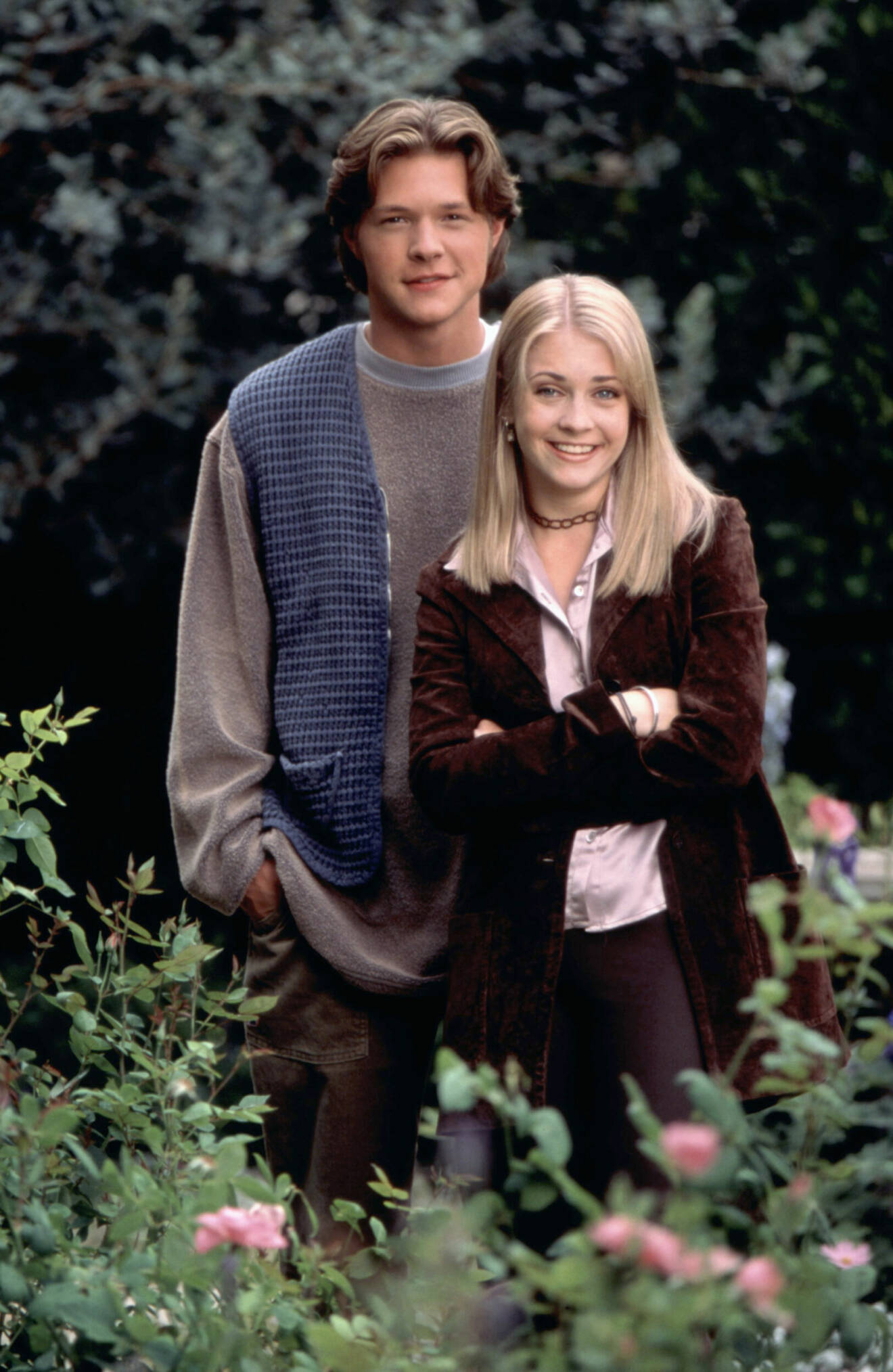 Nate Richert och Melissa Joan Hart i Sabrina tonårshäxan.
