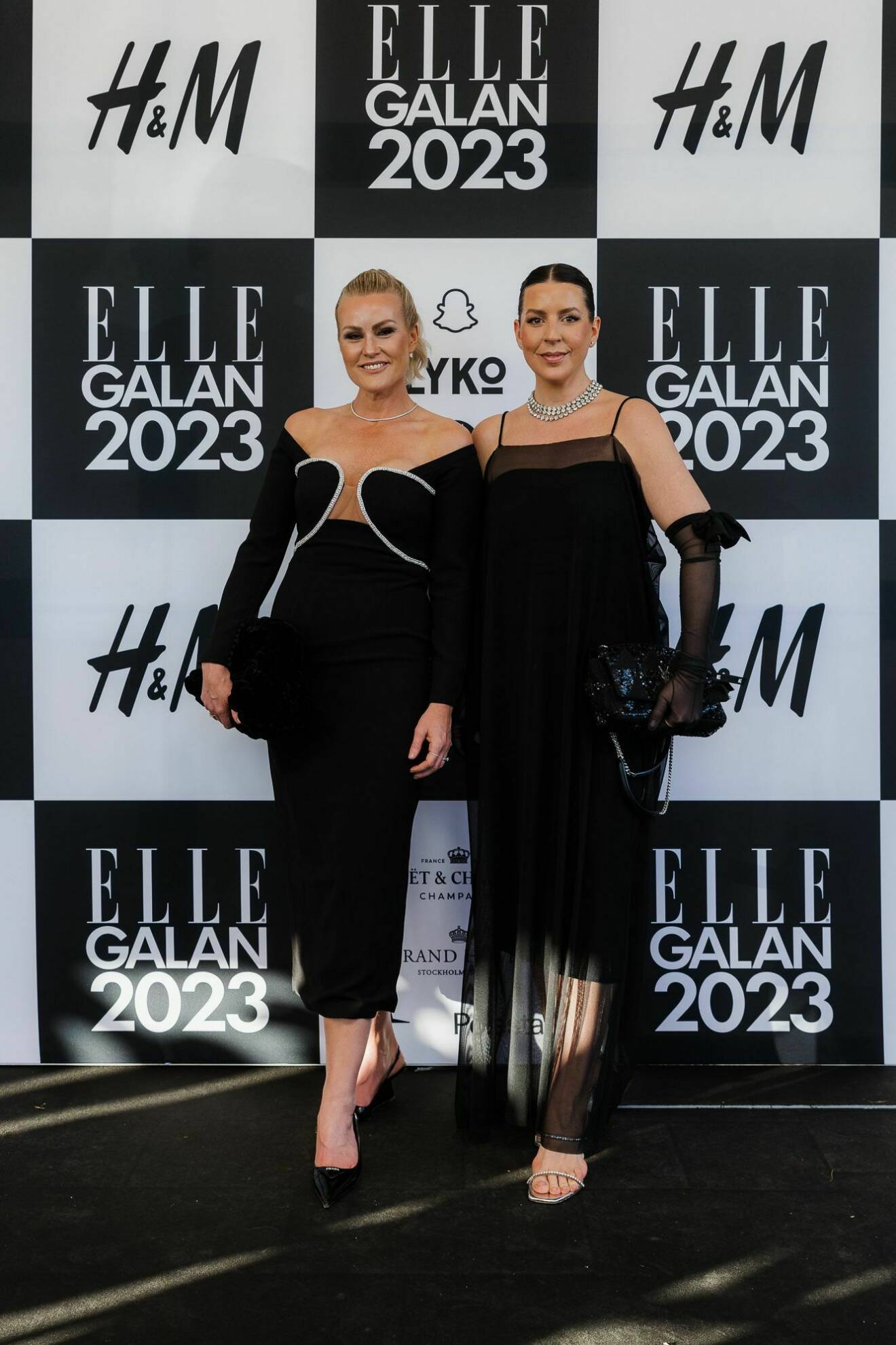 Frida Fahrman och Emma Unckel på ELLE-galan 2023