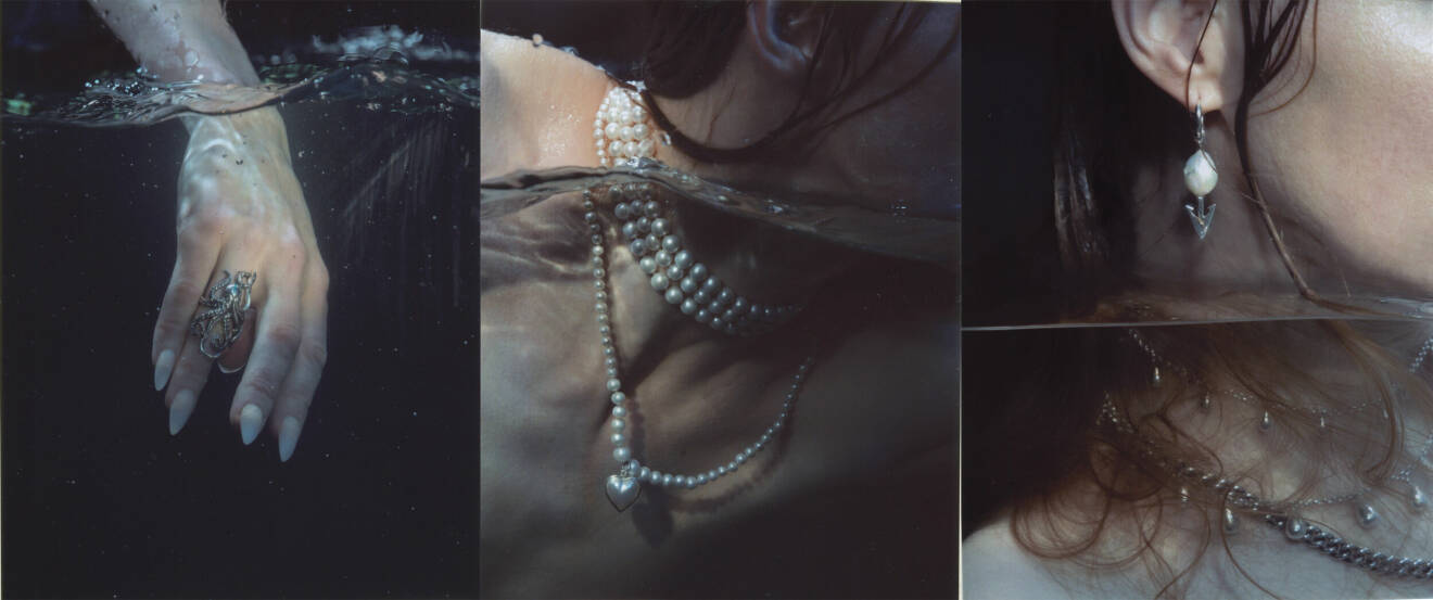 Smycke från Maria Nilsdotters kollektion "The Siren"