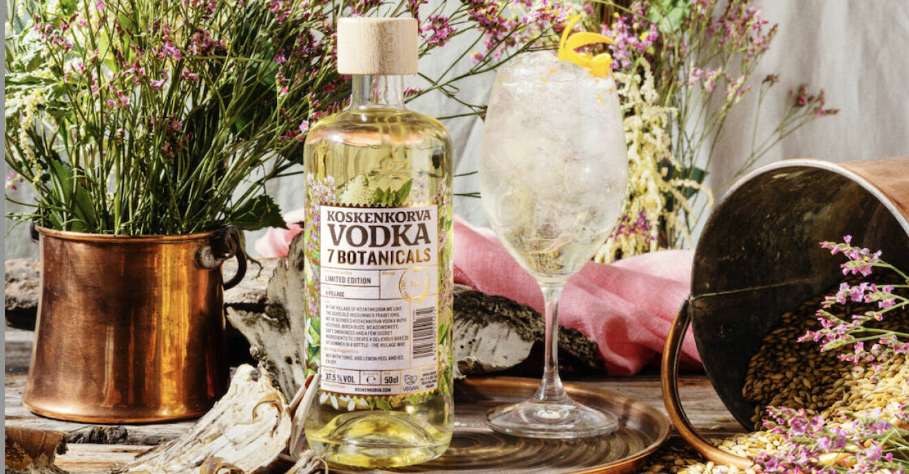 Enkla drinkar med Koskenkorva Vodka 7 Botanicals