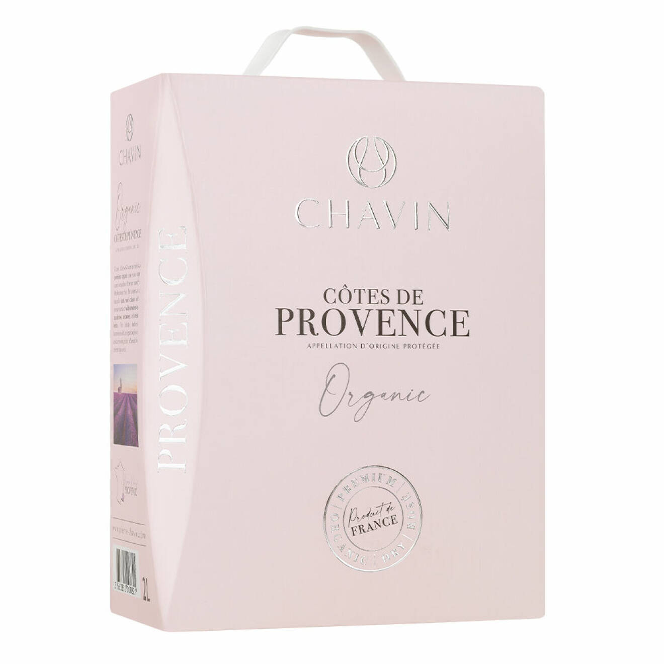 Chavin Côtes de Provence Rosé Organic bag-in-box (2816), 279 kr