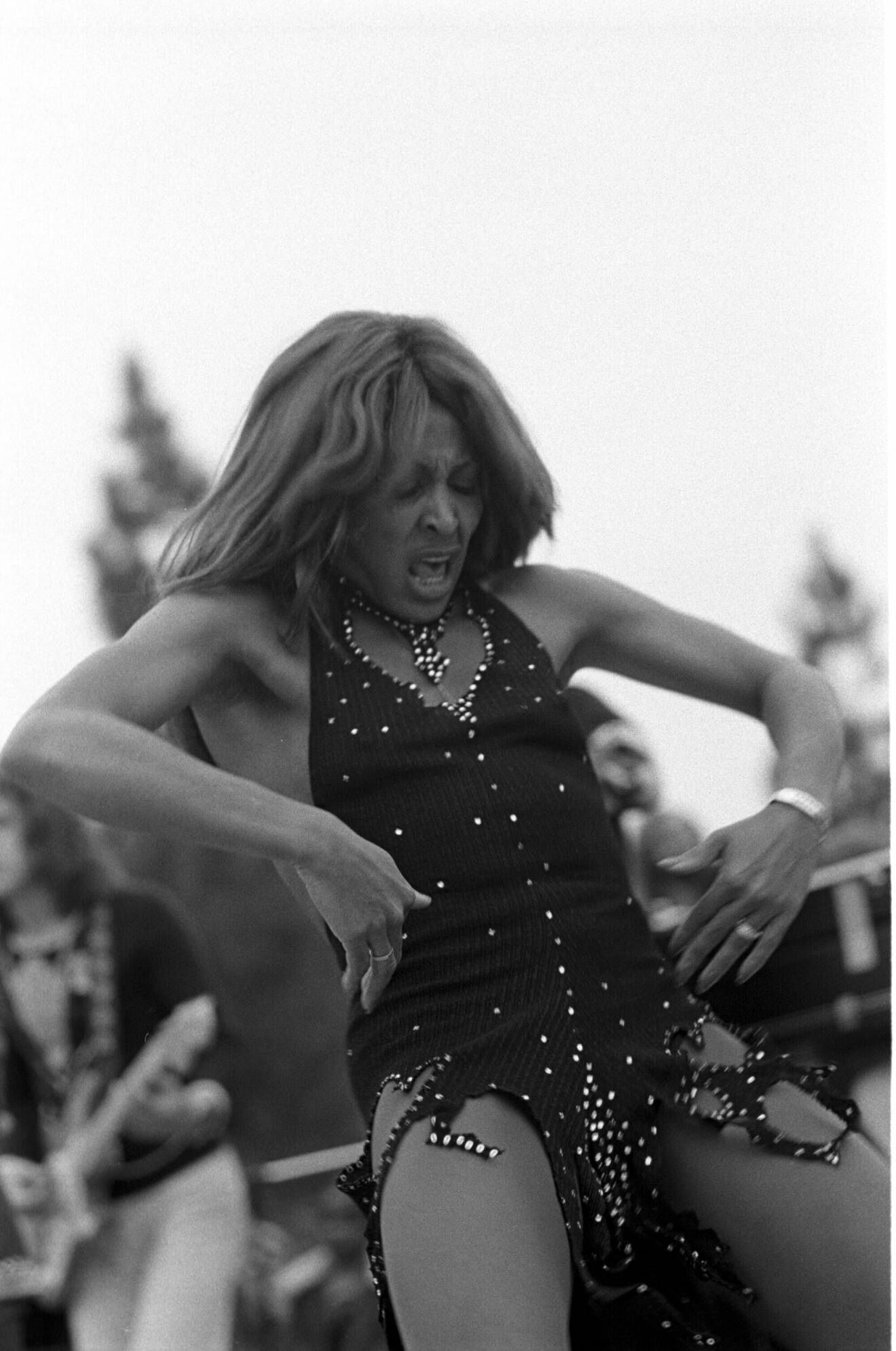 Tina Turner på scen.