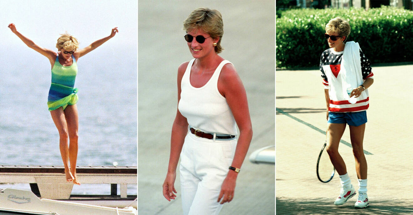 Prinsessan Dianas ikoniska sommarstil – 35 sommarlooks att inspireras av