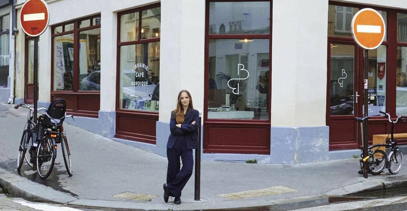 Nathalies kärlek till litteratur blev ett bokkafé i Paris