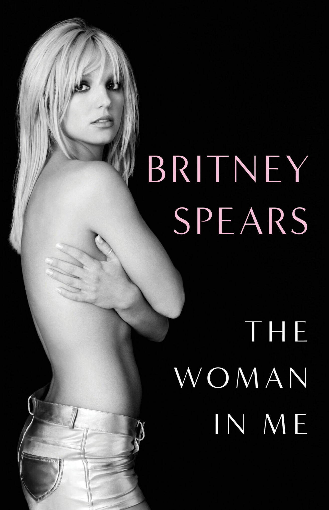 Omslaget till Britney Spears bok The Woman in Me.