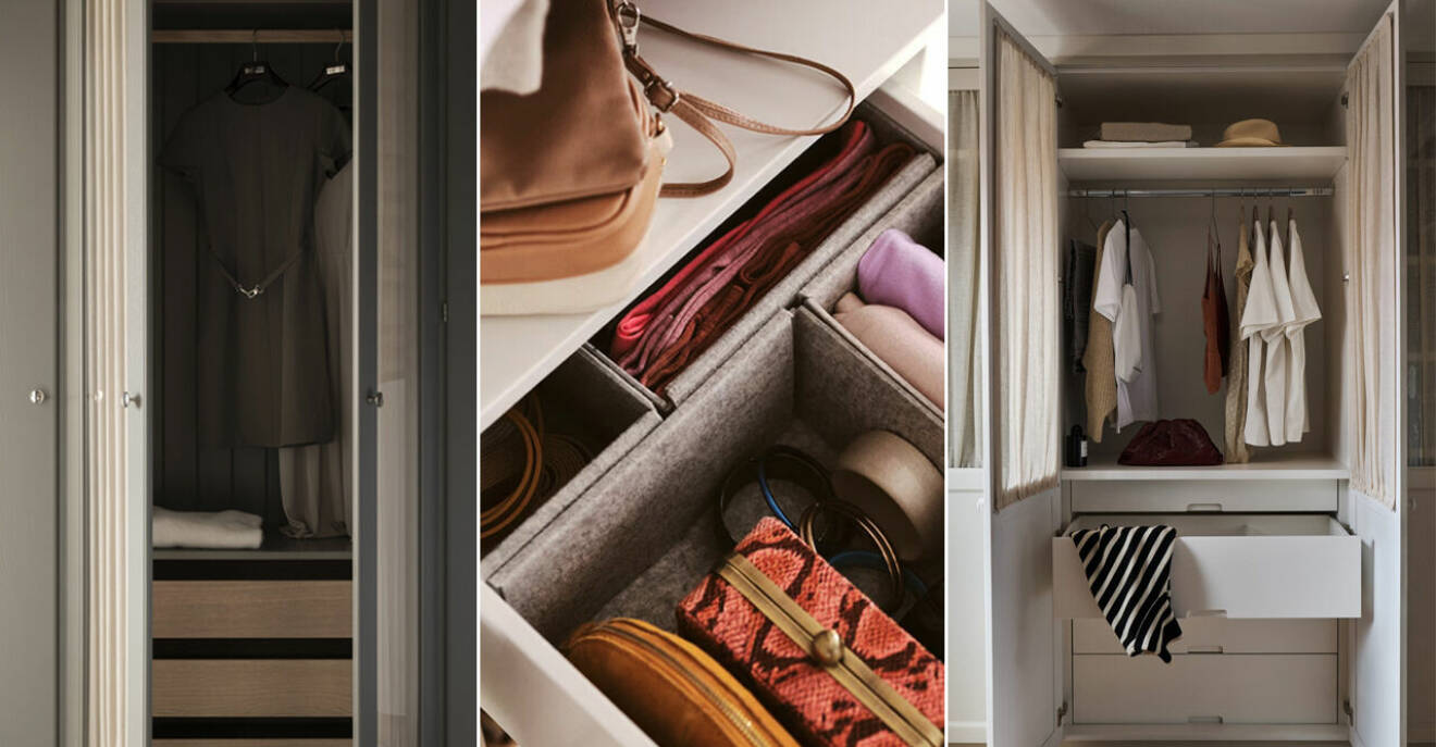 organisera garderoben organisera din garderob enkla tips