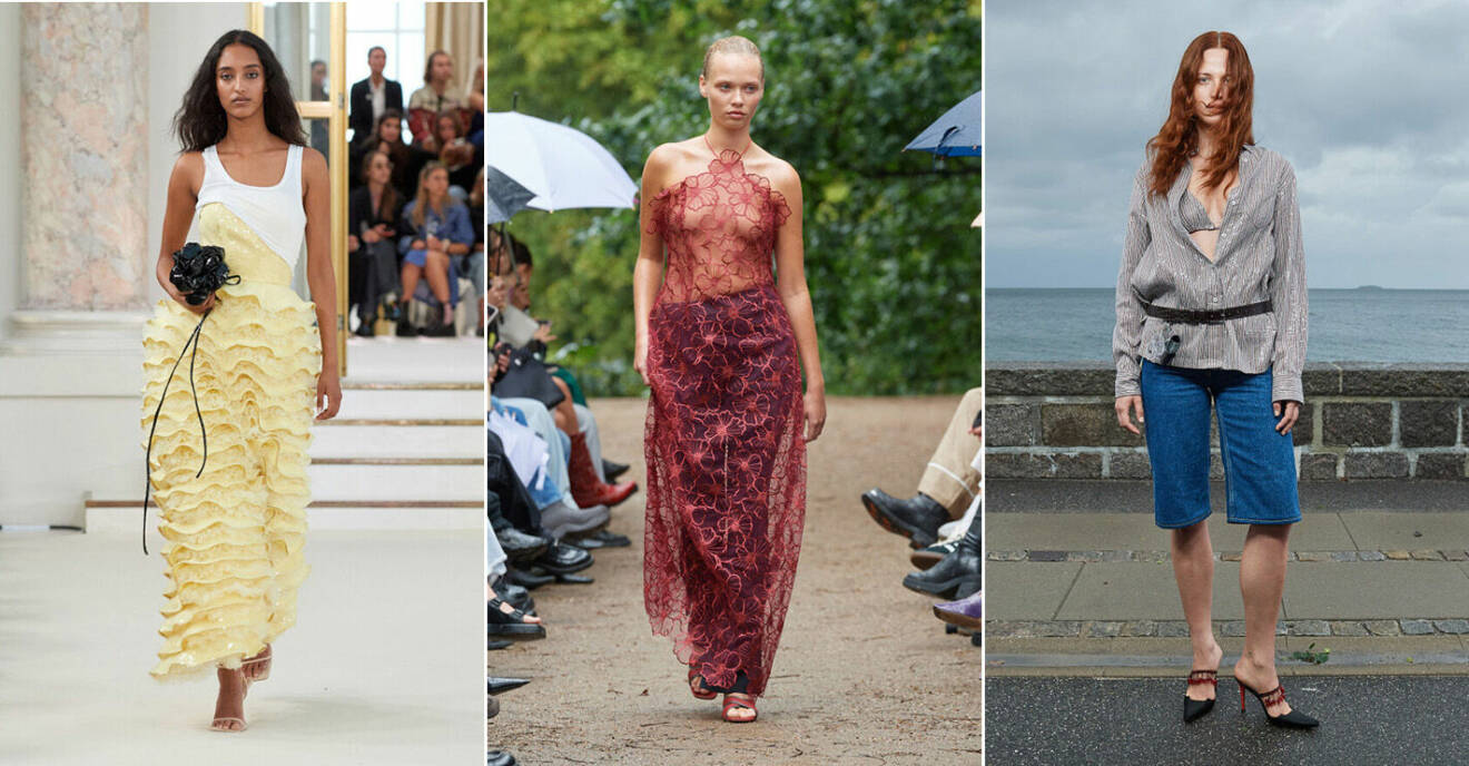 Trenderna som dominerade catwalken under Copenhagen Fashion Week SS24