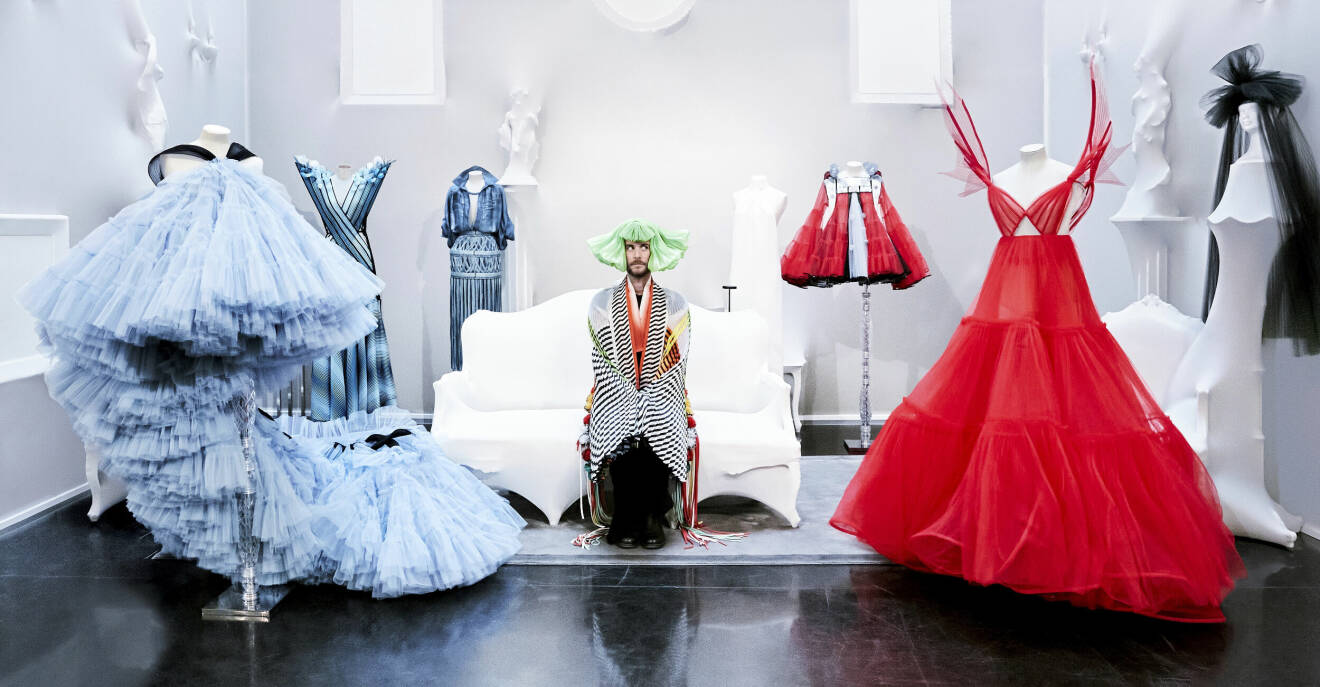 Fredrik Robertssons haute couture samling visas i ny utställning på Liljevalchs
