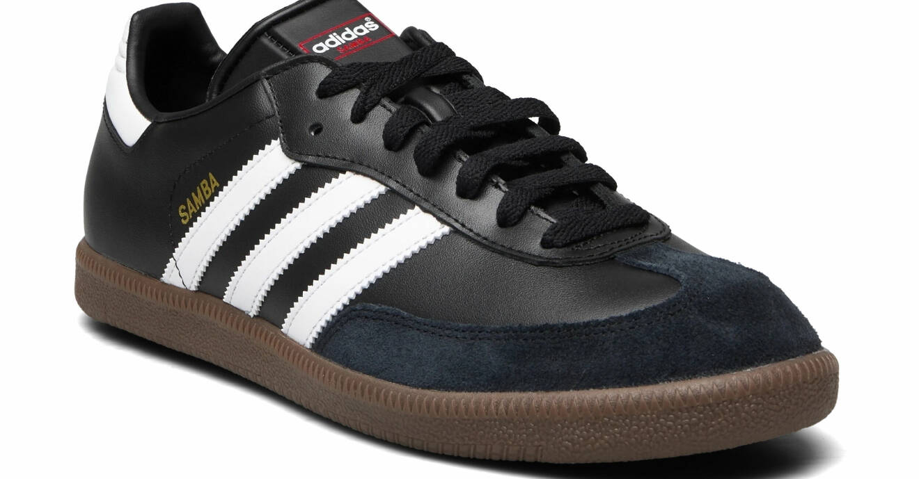 Adidas Samba sneakers.