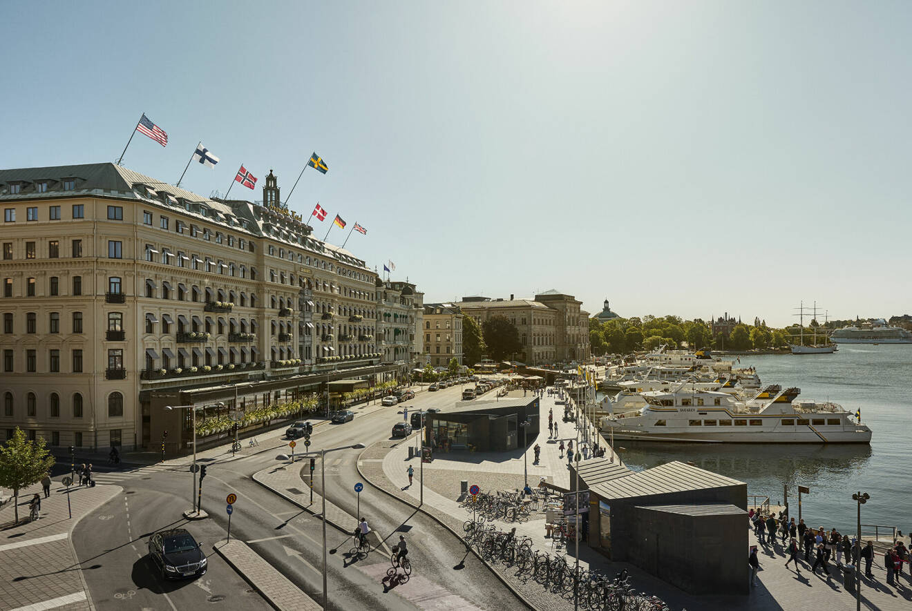 På plats nummer ett inom kategorin Norra Europas bästa hotell återfinns Grand Hôtel Stockholm hos Condé Nast Traveler.
