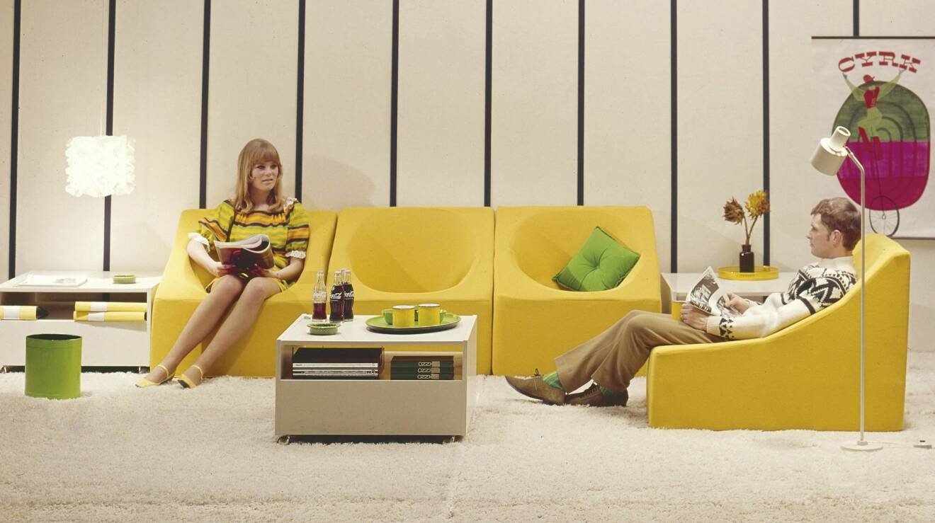 Fåtöljen Trofé Ikea 1960-tal