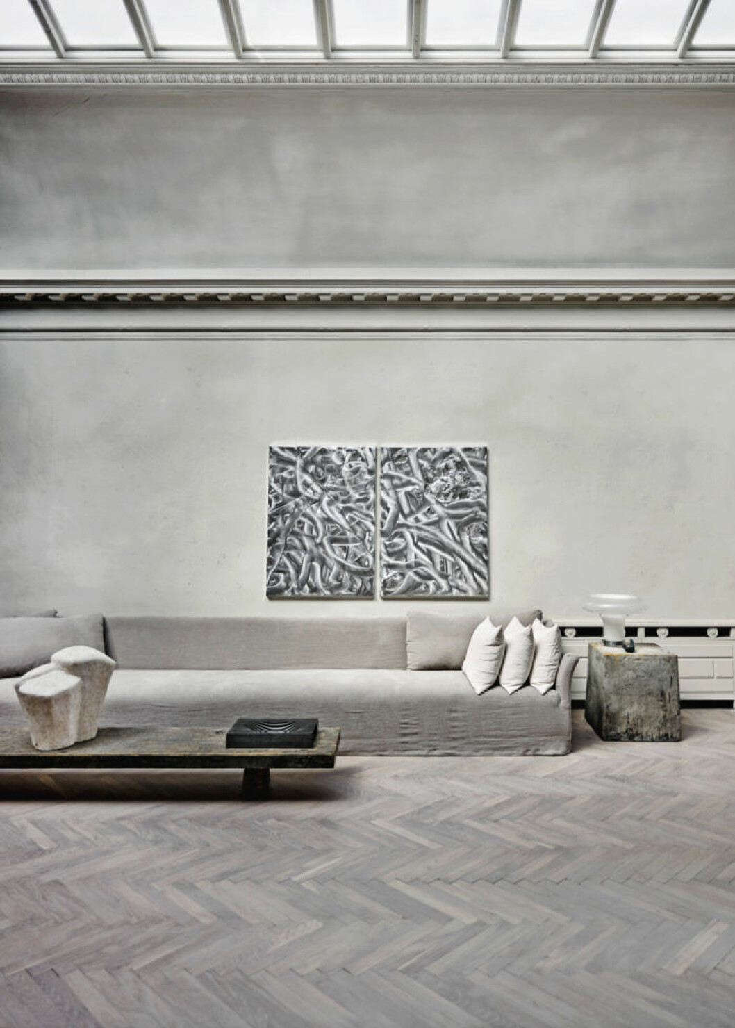 I Oliver Gustavs nya lokaler i Museumsbygningen i Köpenhamn ryms studio, showroom, butik och kontor.