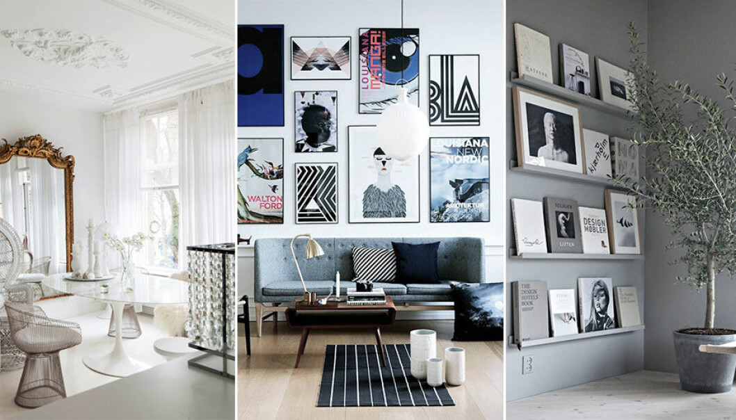 8 inspirerande sätt att inreda en tom och trist vägg