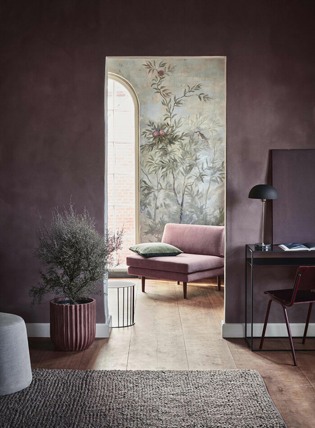 Höstiga färger och röda nyanser hos Broste Copenhagen hösten 2019