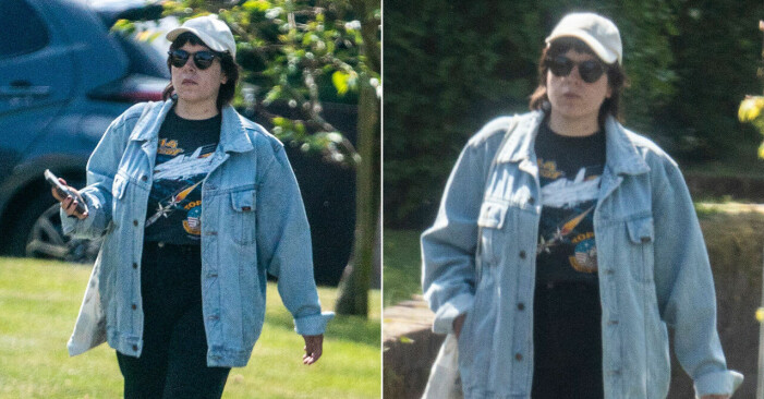 Isabella Cruises homage till pappa Tom Cruise, klär sig i retro tisha med <em>Top Gun</em>-motiv när hon är ute på tur i London i mitten av maj.