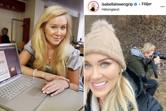 isabella löwengrip då och nu
