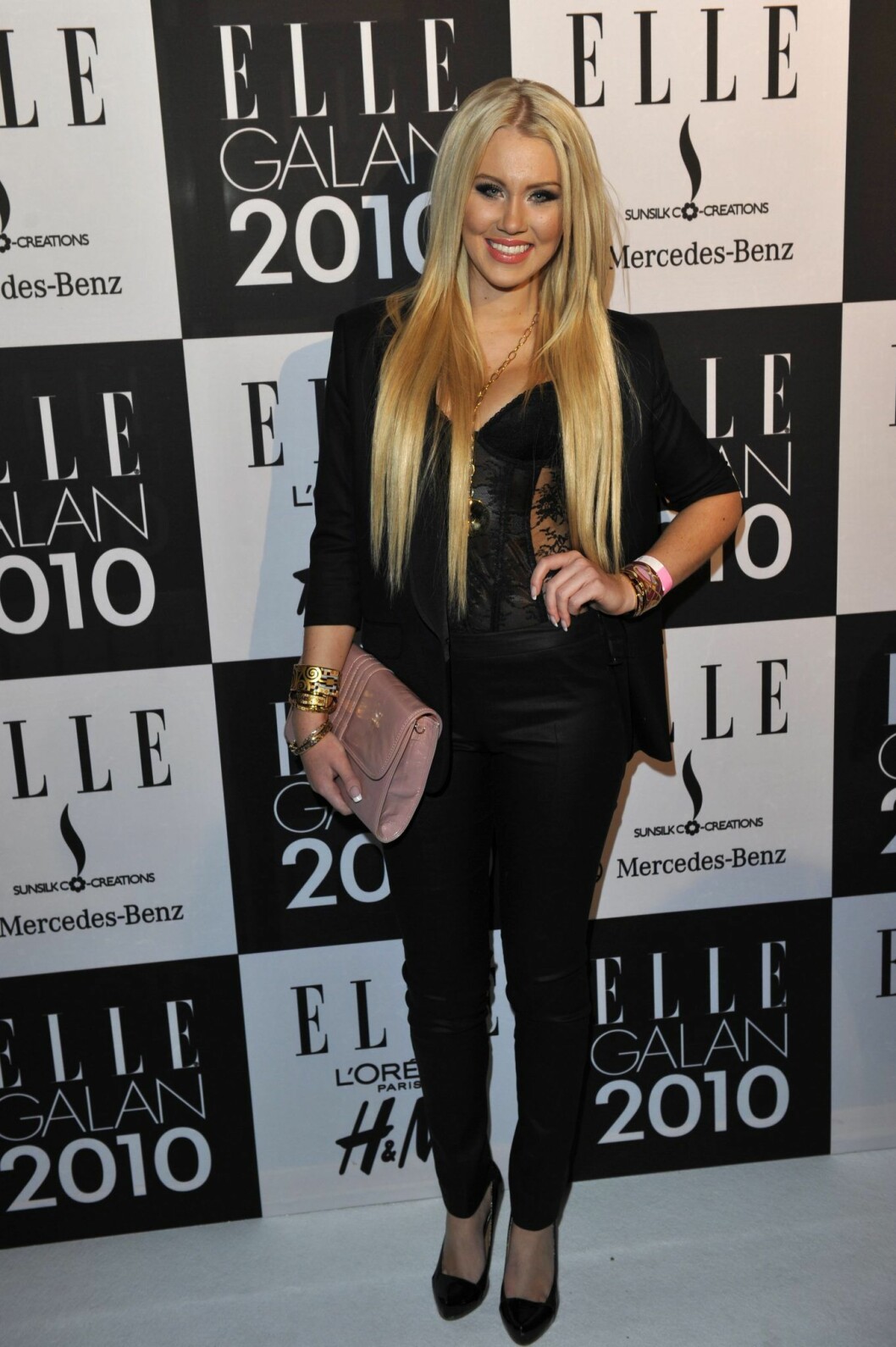 Januari 2010. Isabella Löwengrip på Elle galan 2010