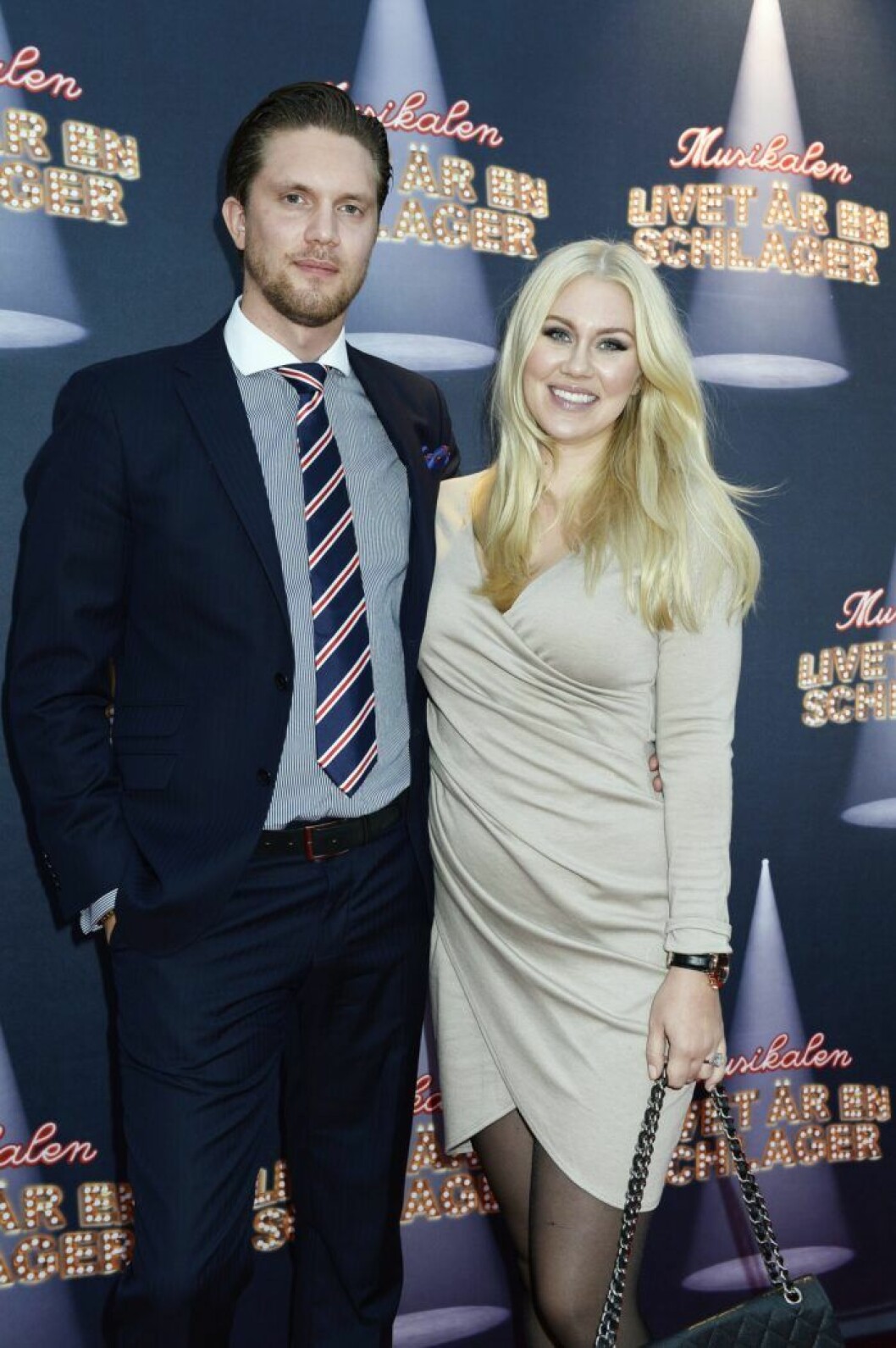 Isabella Löwengrip och Odd Spångberg på premiären av 