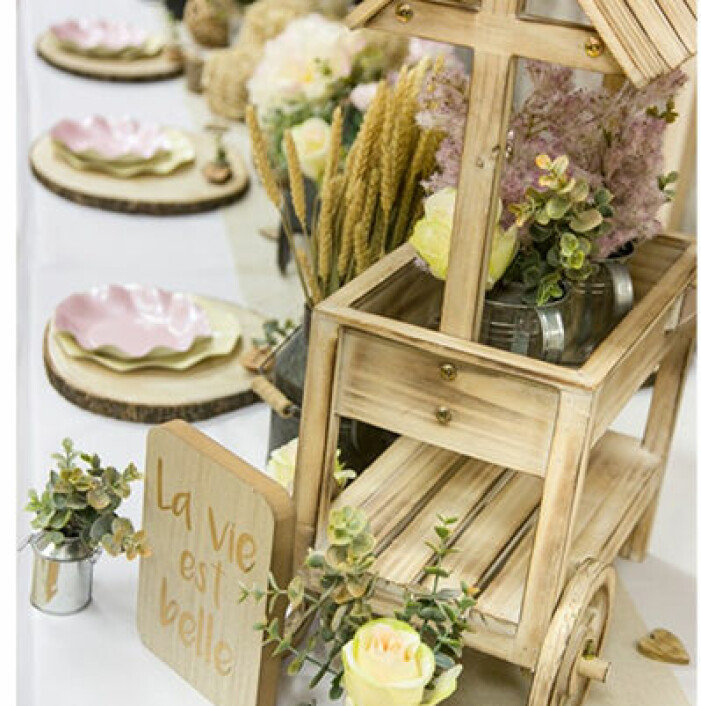 Clicca sull'immagine per andare direttamente al prodotto. Carrello a buffet per matrimoni Italia