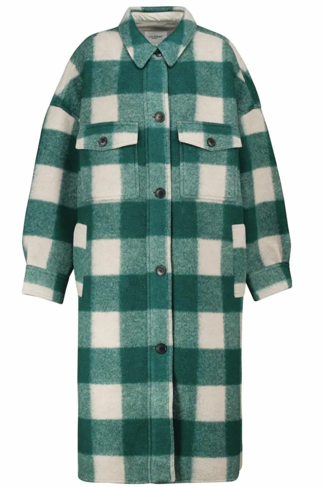 rutig skjortjacka från isabel marant Étoile