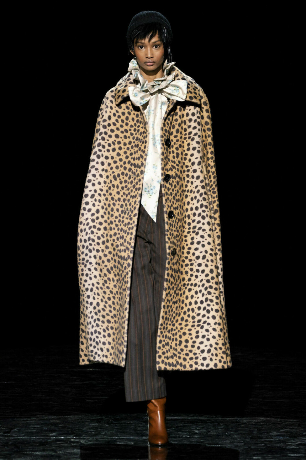 NYFW Marc Jacobs, Leoppardkappa.