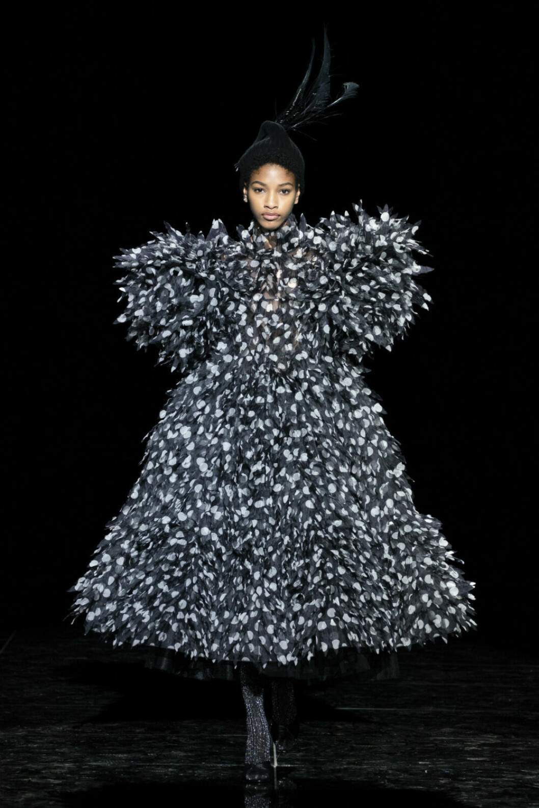 NYFW Marc Jacobs, stor fluffig klänning.