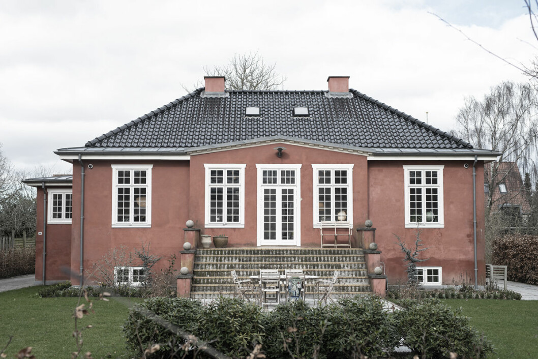 Familjen Panduros hus i Skagerak 