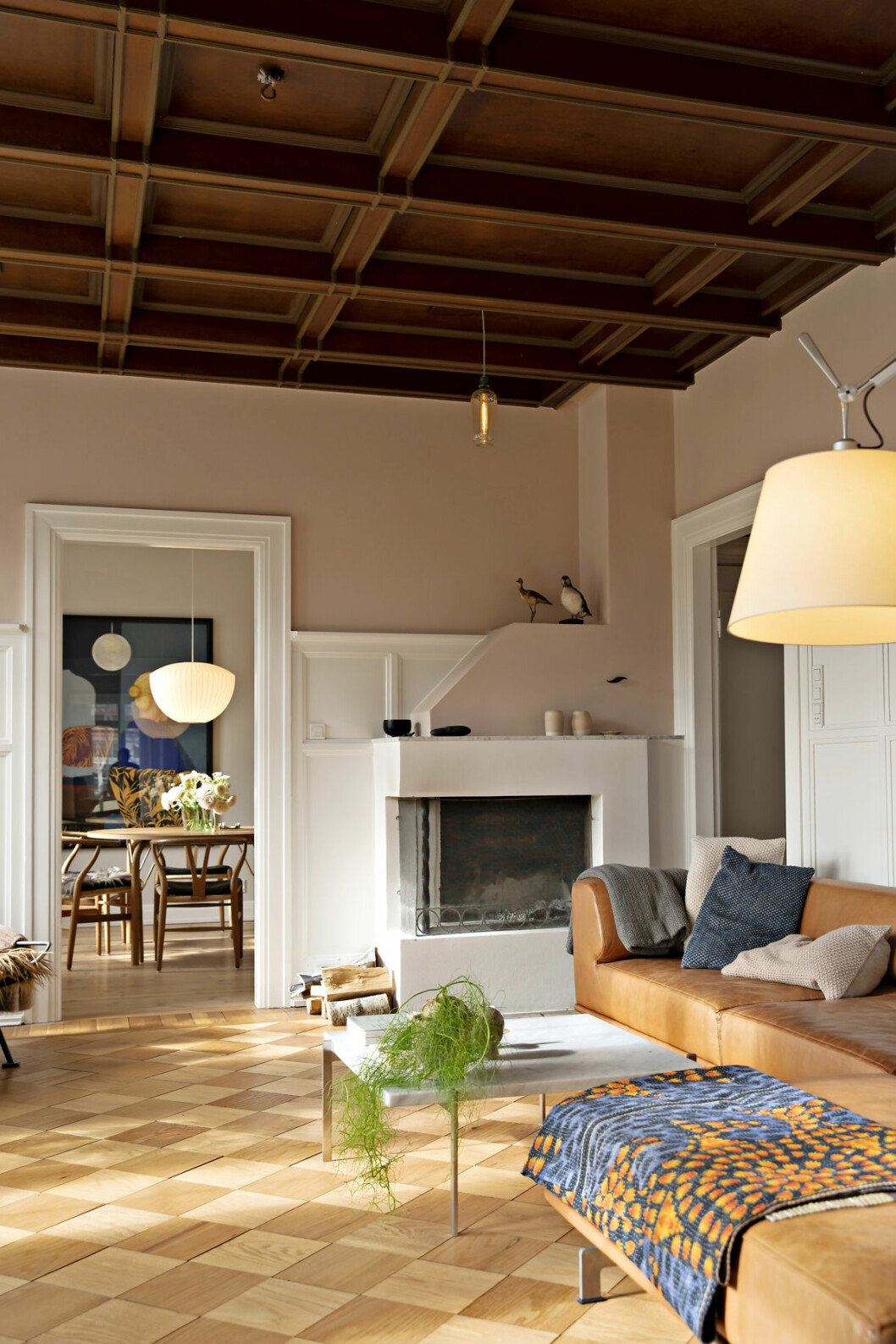 Vardagsrum i villa i Skagerak