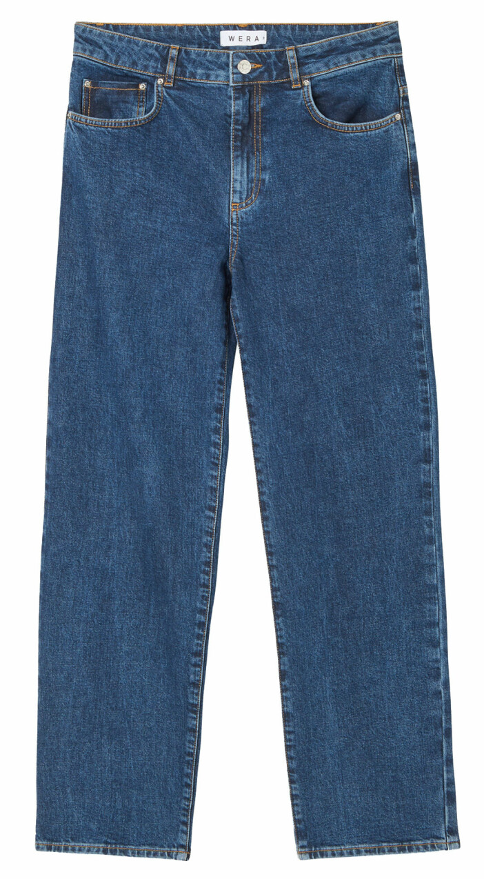 Jeans i rak modell från Wera.